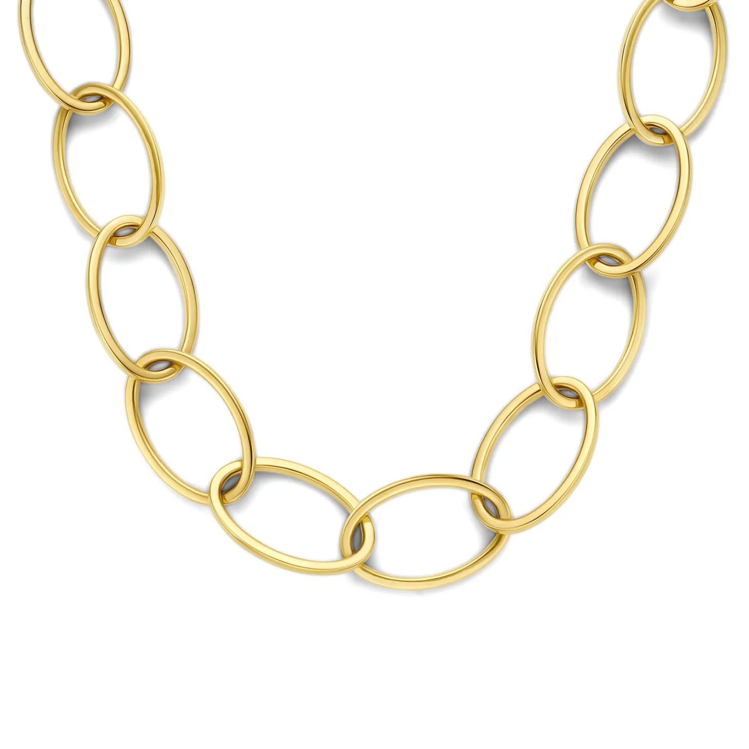 Isabel Bernard Aidee Annette 14 karaat gouden schakelketting Best