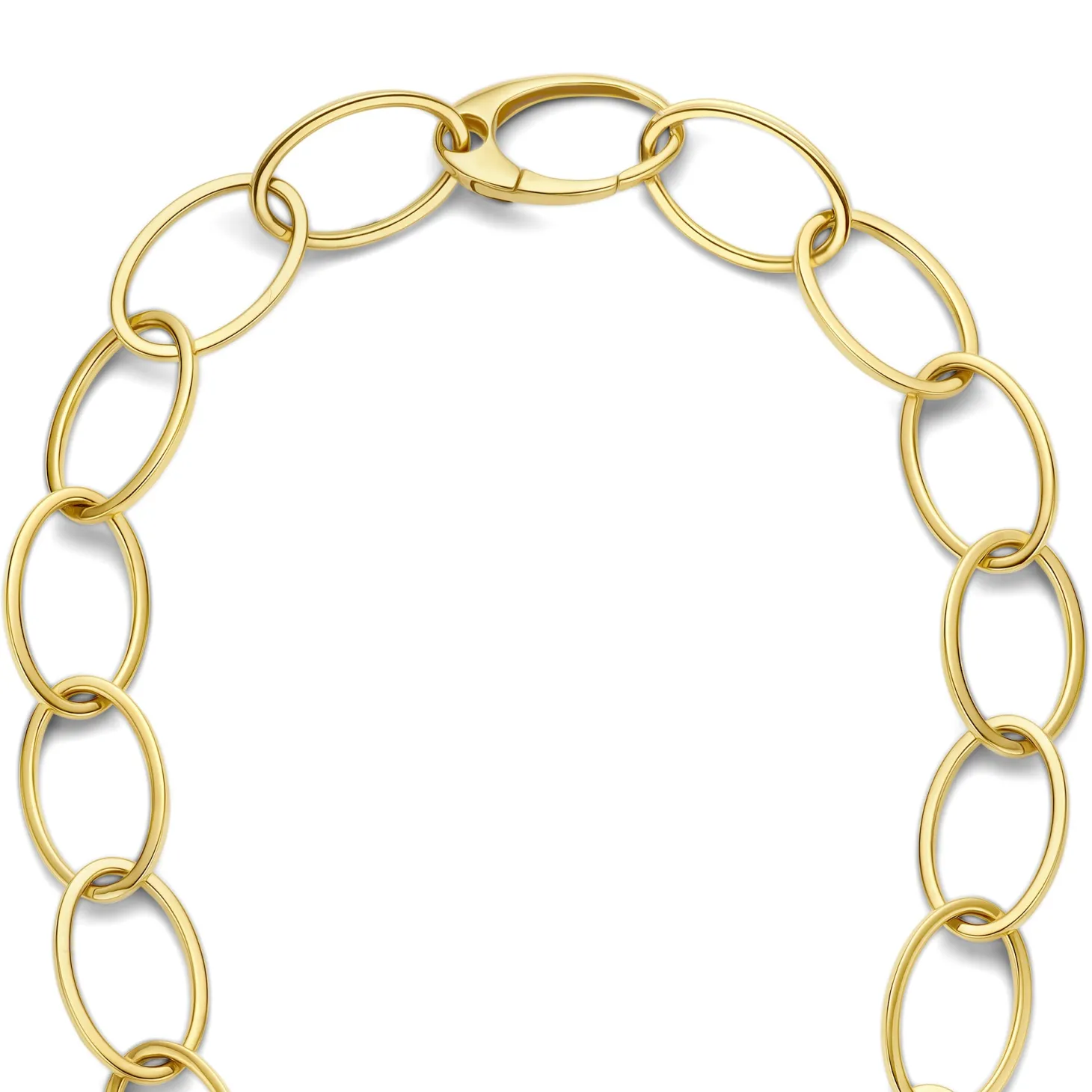 Isabel Bernard Aidee Annette 14 karaat gouden schakelketting Best