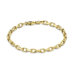 Isabel Bernard Aidee Camille 14 karaat gouden schakelarmband Best Sale