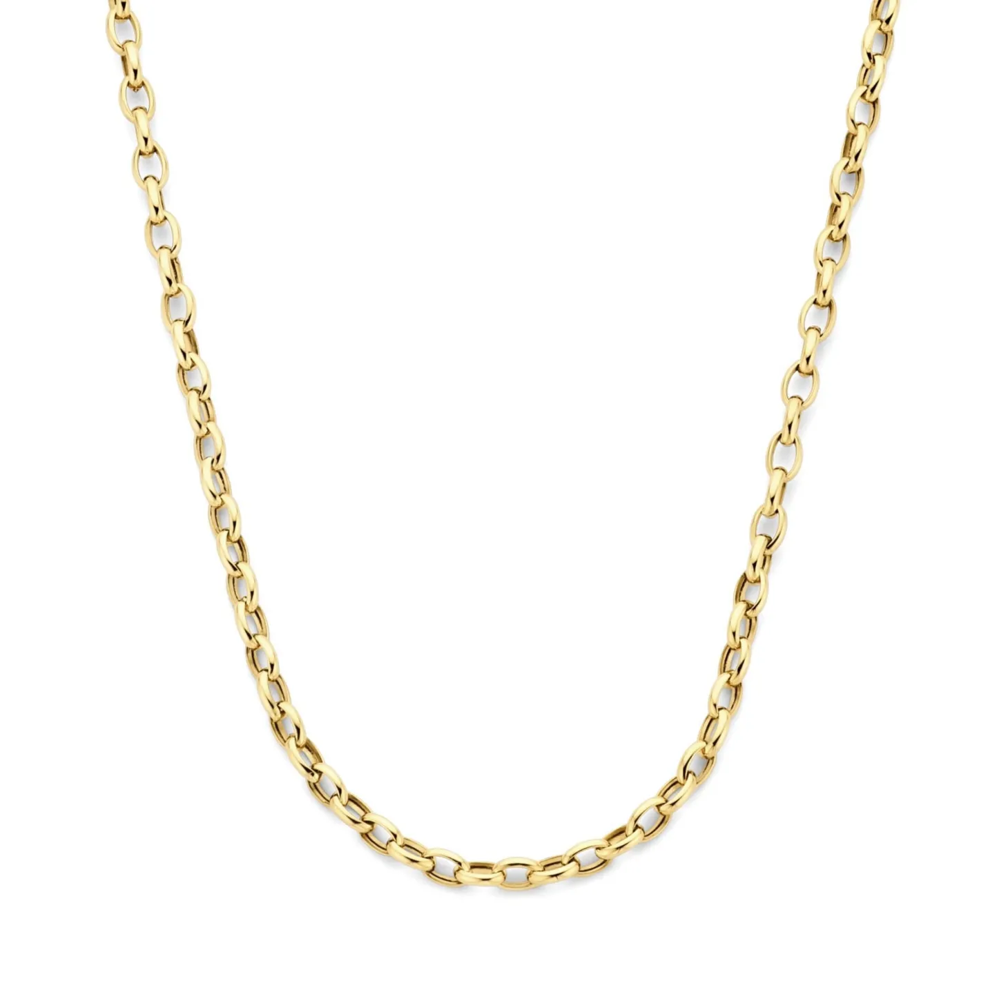 Isabel Bernard Aidee Camille 14 karaat gouden schakelketting Sale