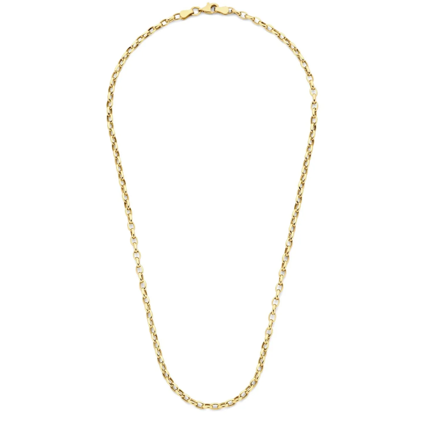 Isabel Bernard Aidee Camille 14 karaat gouden schakelketting Sale