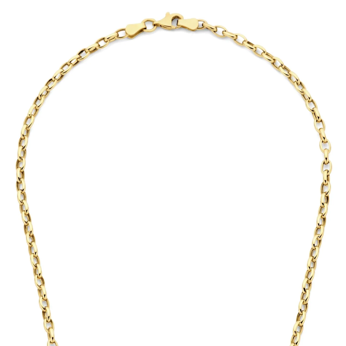Isabel Bernard Aidee Camille 14 karaat gouden schakelketting Sale