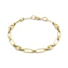 Isabel Bernard Aidee Demie 14 karaat gouden schakelarmband Online