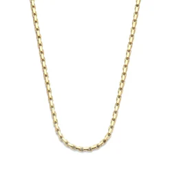 Isabel Bernard Aidee Gigi 14 karaat gouden collier met schakels Clearance