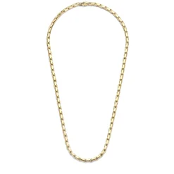 Isabel Bernard Aidee Gigi 14 karaat gouden collier met schakels Clearance