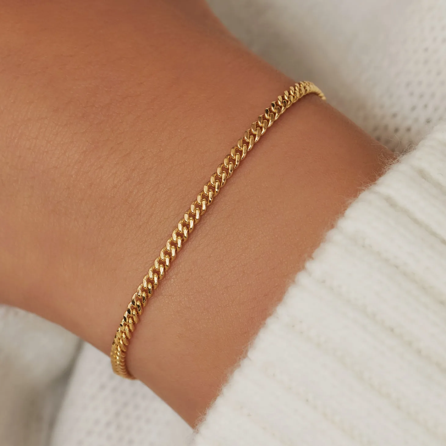 Isabel Bernard Aidee Julee 14 karaat gouden schakelarmband Online