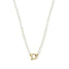 Isabel Bernard Aidee Marissa 14 karaat gouden collier met zoetwaterparels Sale