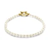 Isabel Bernard Aidee Marissa 14 karaat gouden armband met zoetwaterparels Cheap