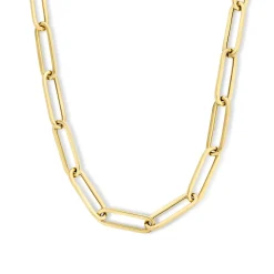 Isabel Bernard Aidee Odile 14 karaat gouden schakelketting Best