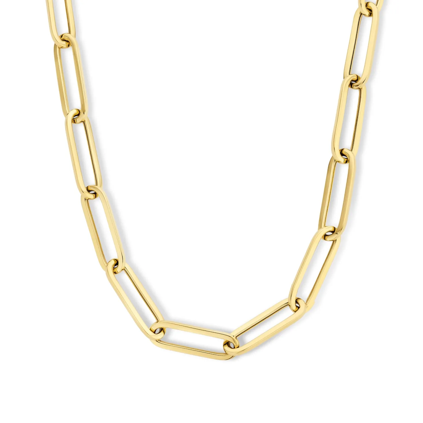 Isabel Bernard Aidee Odile 14 karaat gouden schakelketting Best