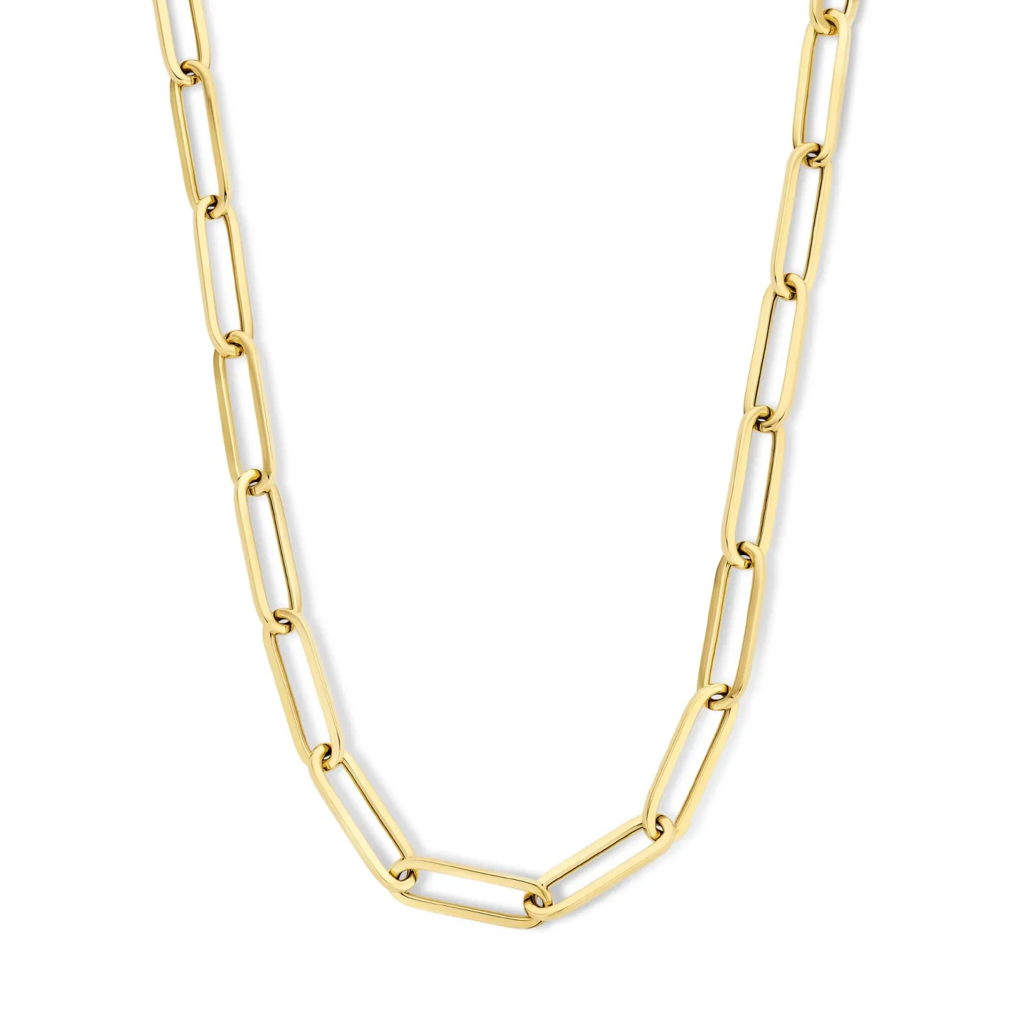 Isabel Bernard Aidee Odile 14 karaat gouden schakelketting Best
