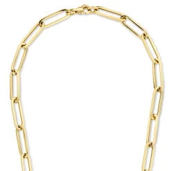 Isabel Bernard Aidee Odile 14 karaat gouden schakelketting Best