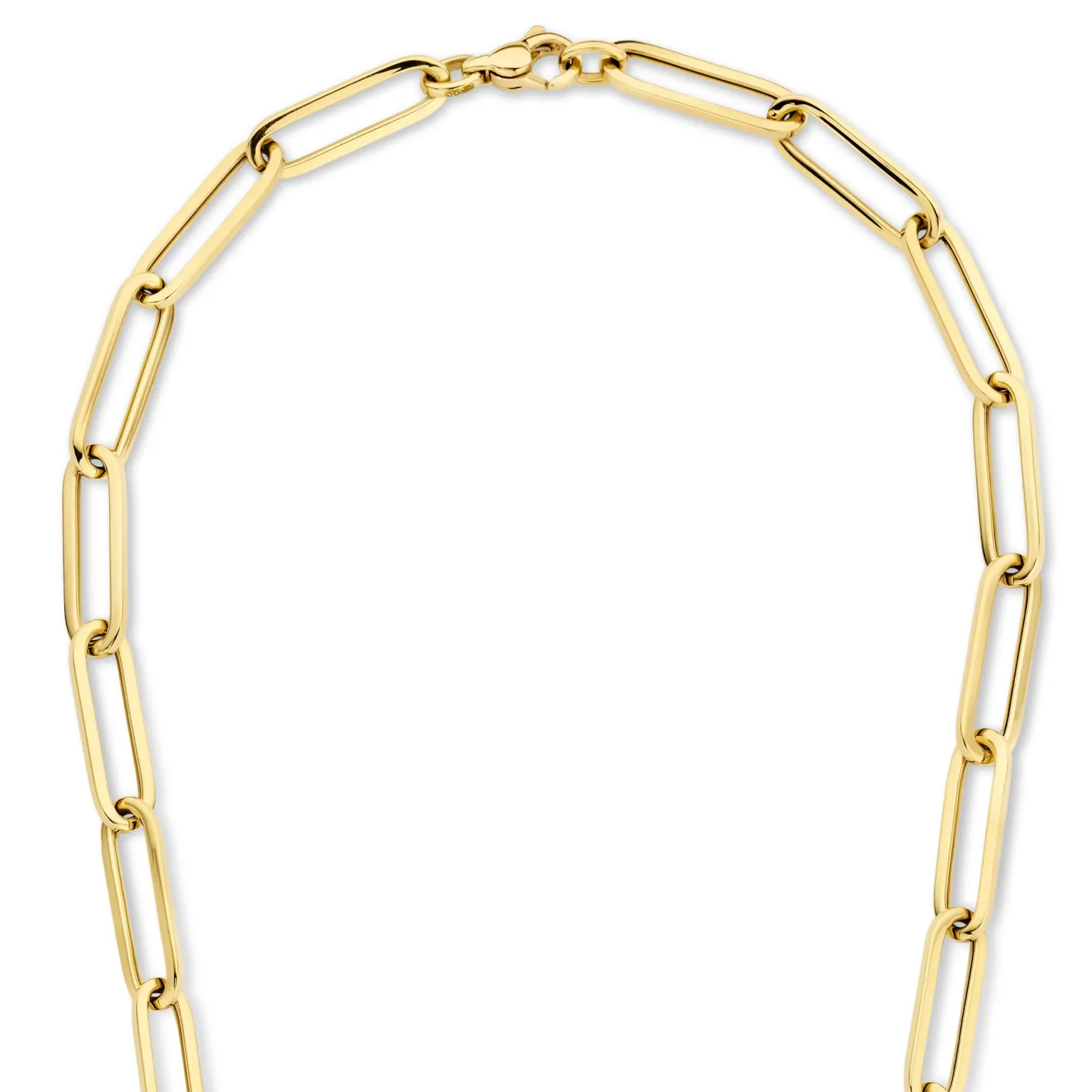 Isabel Bernard Aidee Odile 14 karaat gouden schakelketting Best