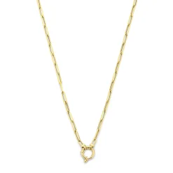 Isabel Bernard Aidee Odile 14 karaat gouden schakelketting Outlet
