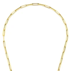 Isabel Bernard Aidee Odile 14 karaat gouden schakelketting Outlet