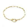 Isabel Bernard Aidee Odile 14 karaat gouden schakelarmband Sale