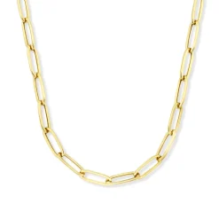 Isabel Bernard Aidee Odile 14 karaat gouden schakelketting Flash Sale