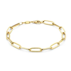 Isabel Bernard Aidee Odile 14 karaat gouden schakelarmband Best