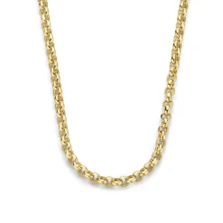 Isabel Bernard Aidee Pauline 14 karaat gouden collier met schakels Sale