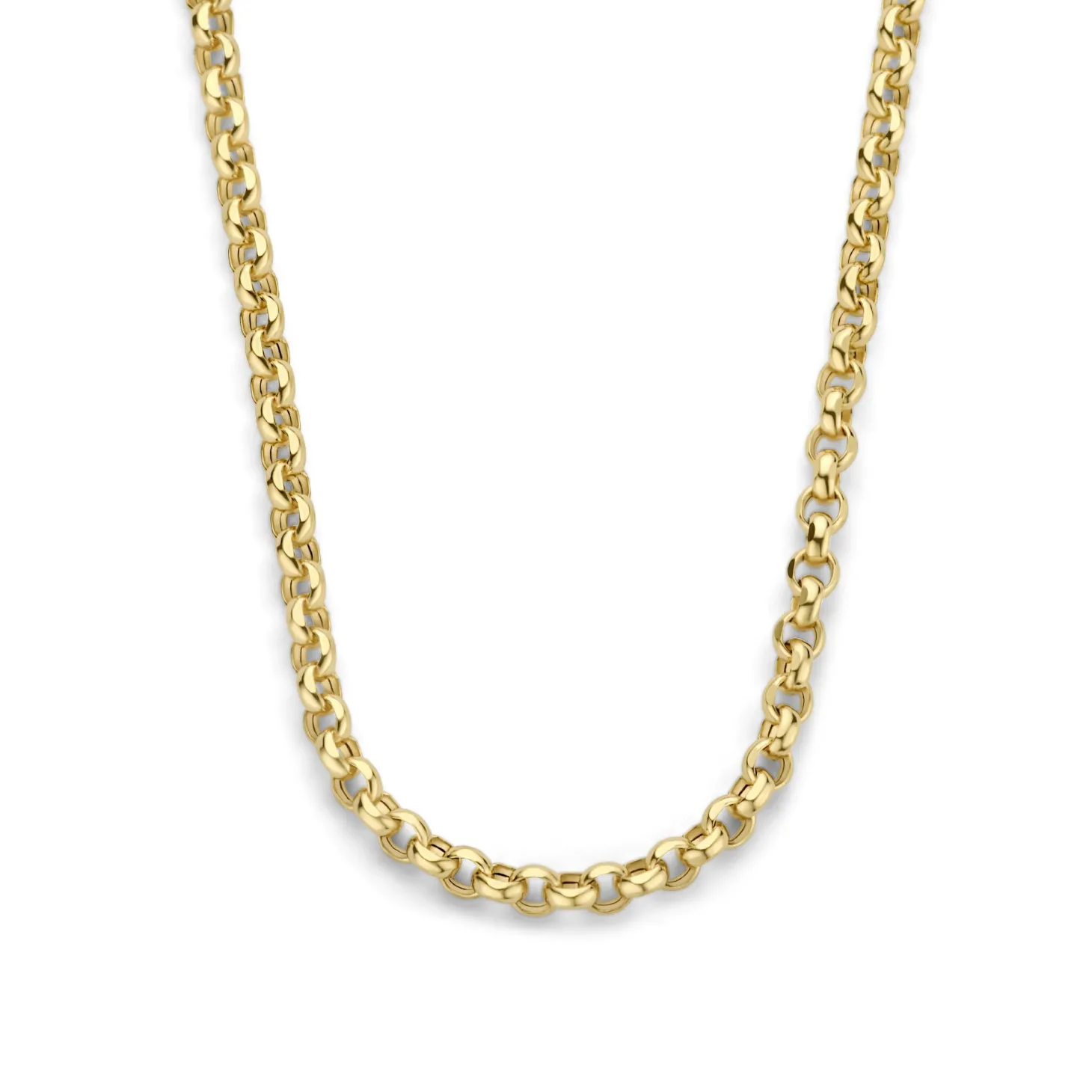 Isabel Bernard Aidee Pauline 14 karaat gouden collier met schakels Sale