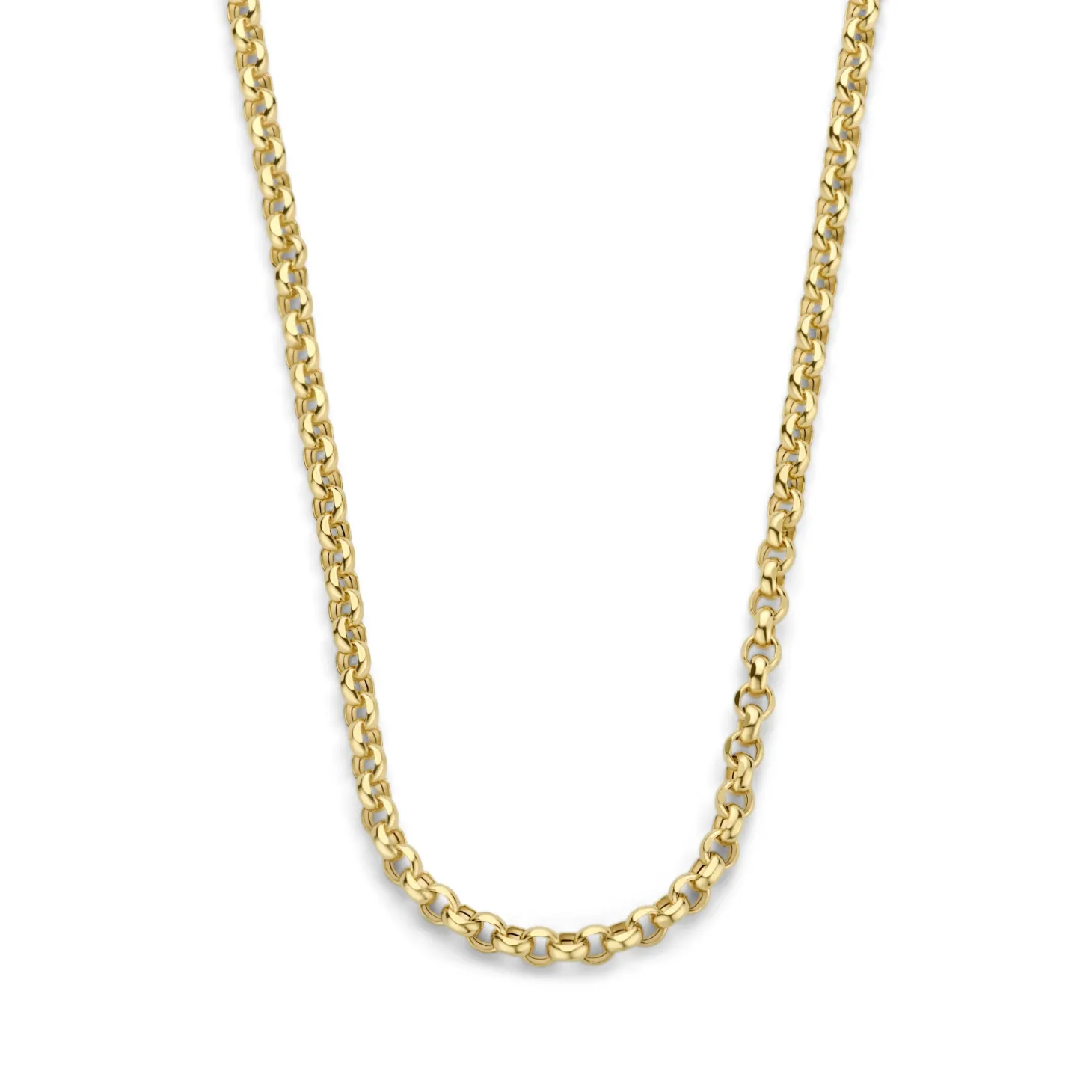 Isabel Bernard Aidee Pauline 14 karaat gouden collier met schakels Sale