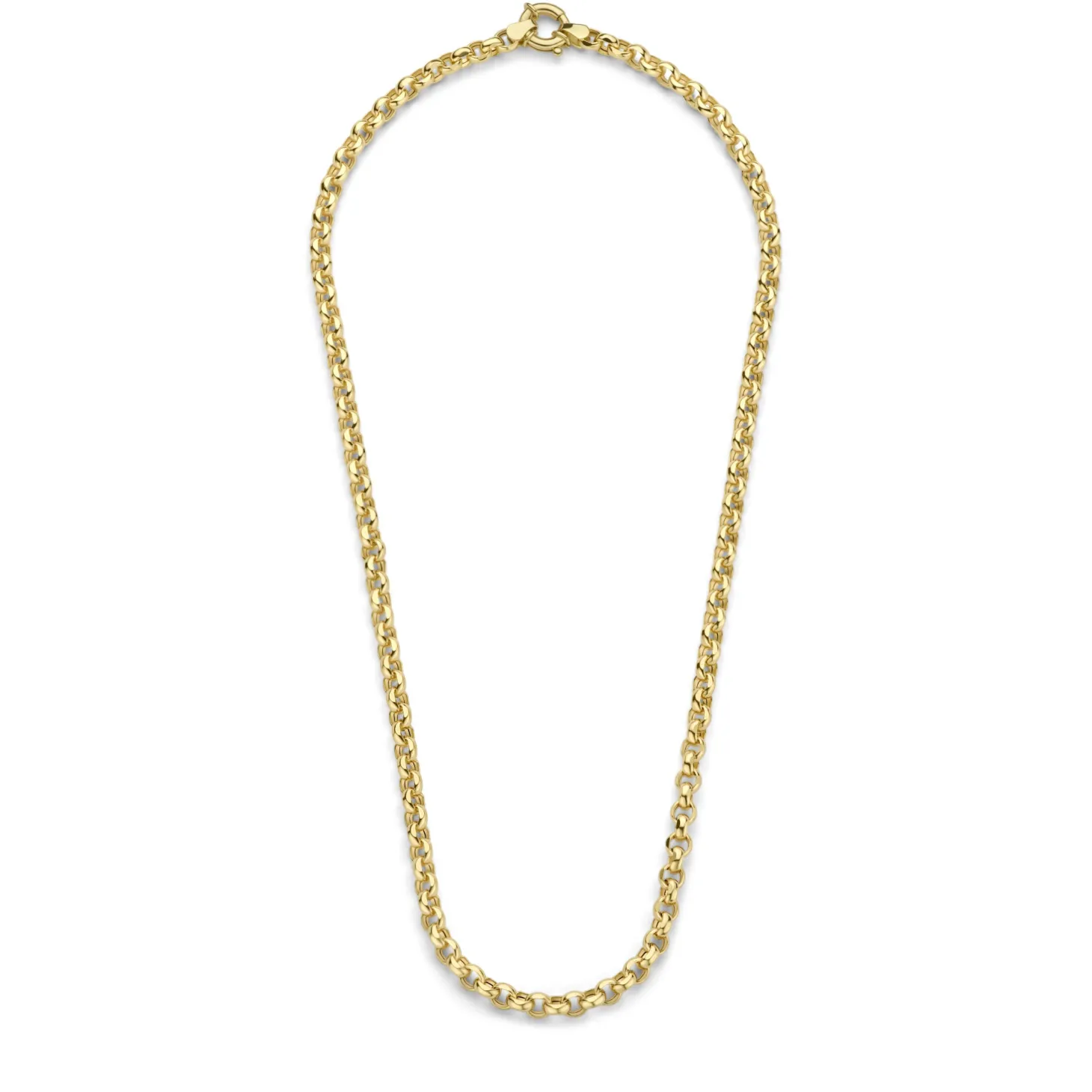 Isabel Bernard Aidee Pauline 14 karaat gouden collier met schakels Sale