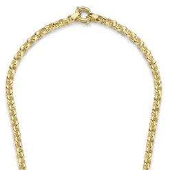 Isabel Bernard Aidee Pauline 14 karaat gouden collier met schakels Sale