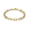 Isabel Bernard Aidee Ìrene 14 karaat gouden schakelarmband met ronde schakels Online