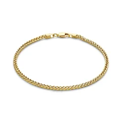 Isabel Bernard Aidee Sharla 14 karaat gouden schakelarmband New