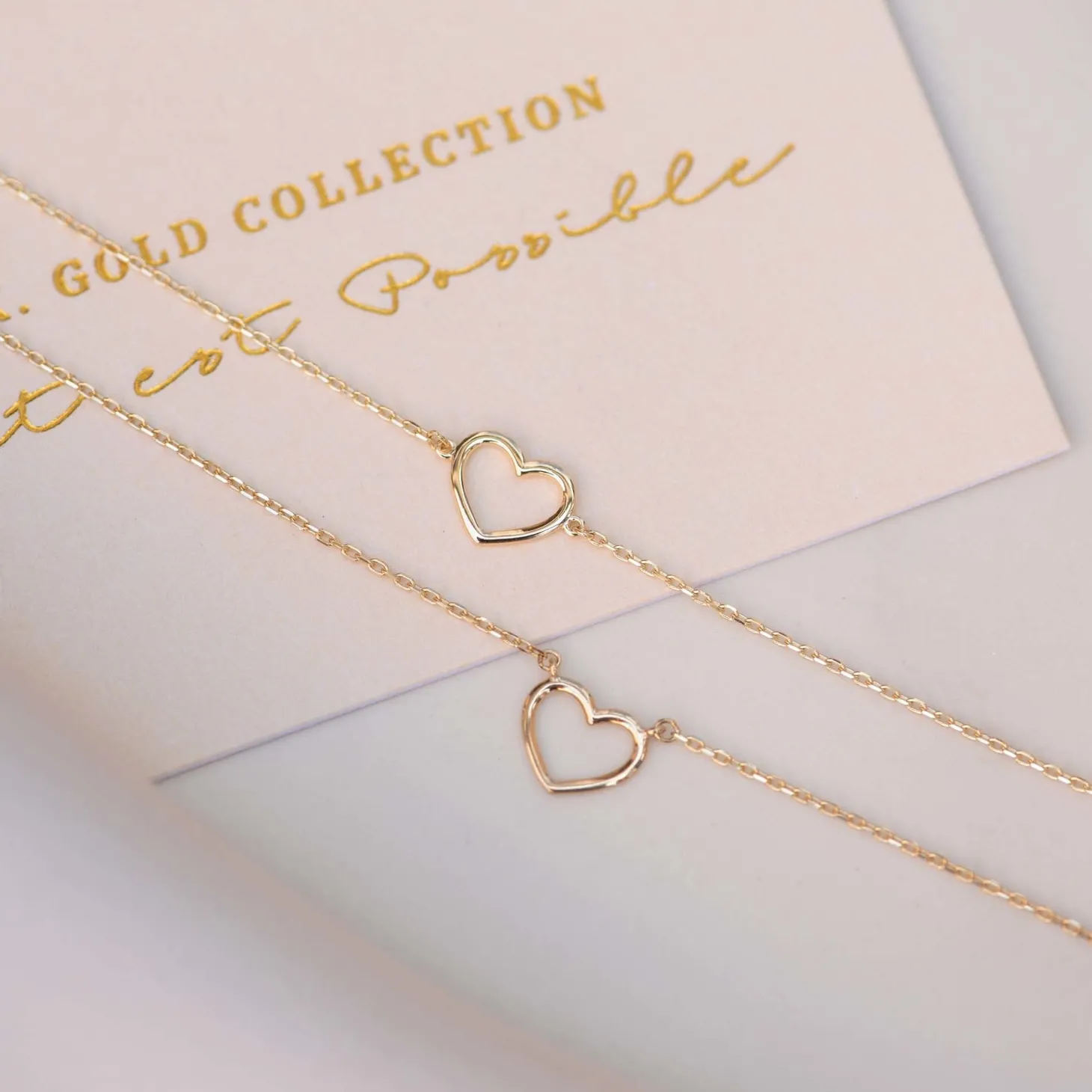 Isabel Bernard Belleville Amore 14 karaat gouden collier met hartje Hot