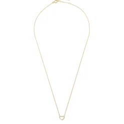 Isabel Bernard Belleville Amore 14 karaat gouden collier met hartje Hot