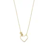 Isabel Bernard Belleville Amore 14 karaat gouden collier met hartje Fashion