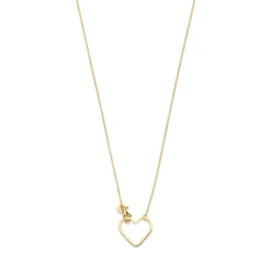 Isabel Bernard Belleville Amore 14 karaat gouden collier met hartje Fashion