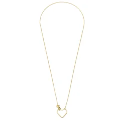 Isabel Bernard Belleville Amore 14 karaat gouden collier met hartje Fashion