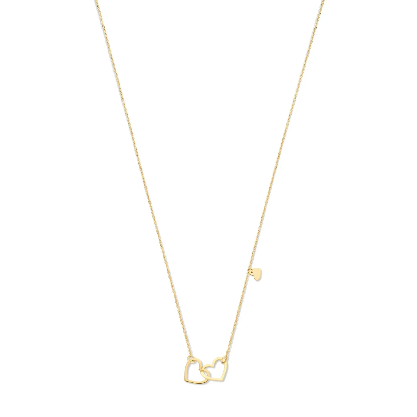 Isabel Bernard Belleville Amore 14 karaat gouden collier met hartje Hot