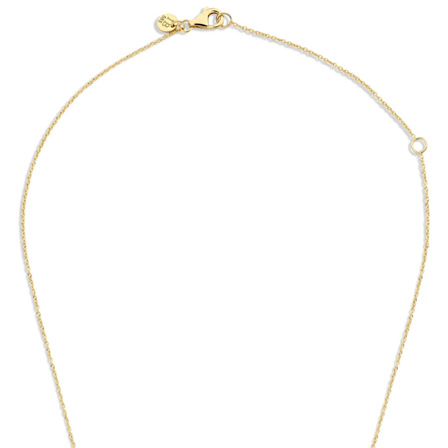 Isabel Bernard Belleville Amore 14 karaat gouden collier met hartje Hot
