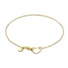 Isabel Bernard Belleville Amore 14 karaat gouden armband met hartje Sale