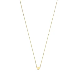 Isabel Bernard Belleville Amore 14 karaat gouden collier met hartje Hot