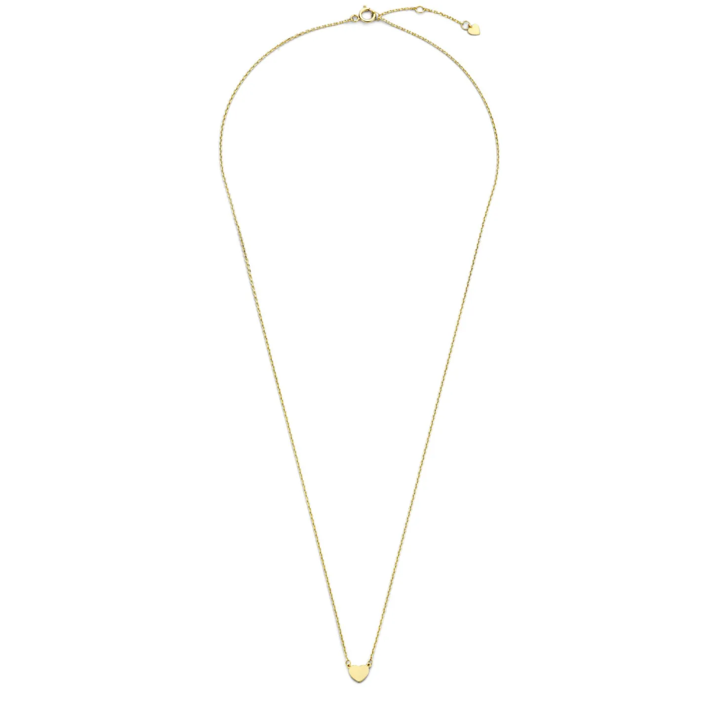Isabel Bernard Belleville Amore 14 karaat gouden collier met hartje Hot