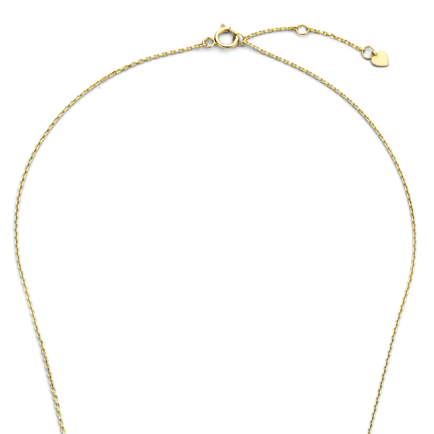 Isabel Bernard Belleville Amore 14 karaat gouden collier met hartje Hot