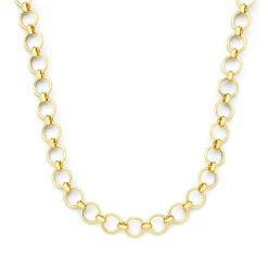 Isabel Bernard Belleville Axelle 14 karaat gouden schakelketting Best