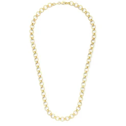Isabel Bernard Belleville Axelle 14 karaat gouden schakelketting Best