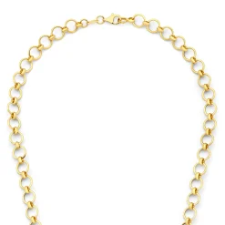 Isabel Bernard Belleville Axelle 14 karaat gouden schakelketting Best