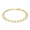 Isabel Bernard Belleville Axelle 14 karaat gouden schakelarmband Online