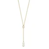 Isabel Bernard Belleville Luna 14 karaat gouden collier met zoetwaterparels Clearance