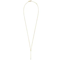 Isabel Bernard Belleville Luna 14 karaat gouden collier met zoetwaterparel Cheap