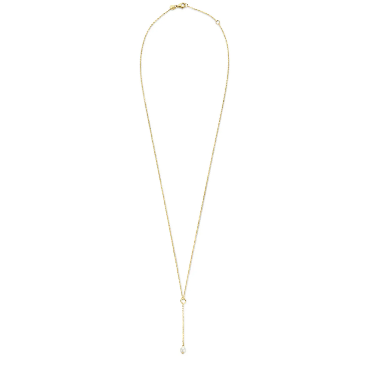 Isabel Bernard Belleville Luna 14 karaat gouden collier met zoetwaterparel Cheap
