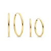 Isabel Bernard Cadeau d'Isabel 14 karaat gouden oorbellen set Shop