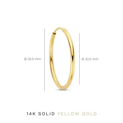 Isabel Bernard Cadeau d'Isabel 14 karaat gouden oorbellen set Shop