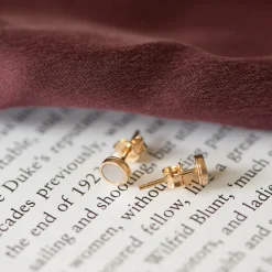 Isabel Bernard Cadeau d'Isabel 14 karaat gouden oorbellen set met zoetwaterparels Fashion